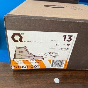 Steel Toe Men's Boots - Moka